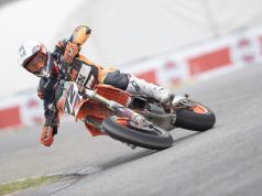 Lukas Hollbacher (KTM MTR) vince a Castelletto il GP della Lombardia Supermoto