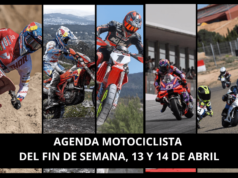 AGENDA MOTOCICLISTA DEL FIN DE SEMANA, 13 Y 14 DE ABRIL