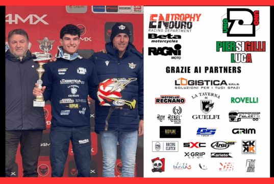 Enduro tricolore: Piersigilli parte forte a Carsoli con una tripletta da protagonista
