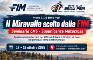 Il Miravalle scelto dalla FIM per il seminario Superlicenza Motocross